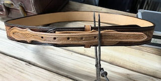 Custom Hand Tooled Ranger Belt