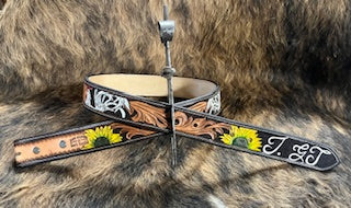 Traditional 1.5" Custom Hand Tooled Belt
